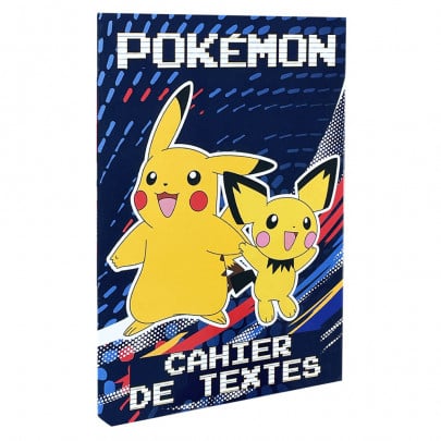 cahier de texte pokemon